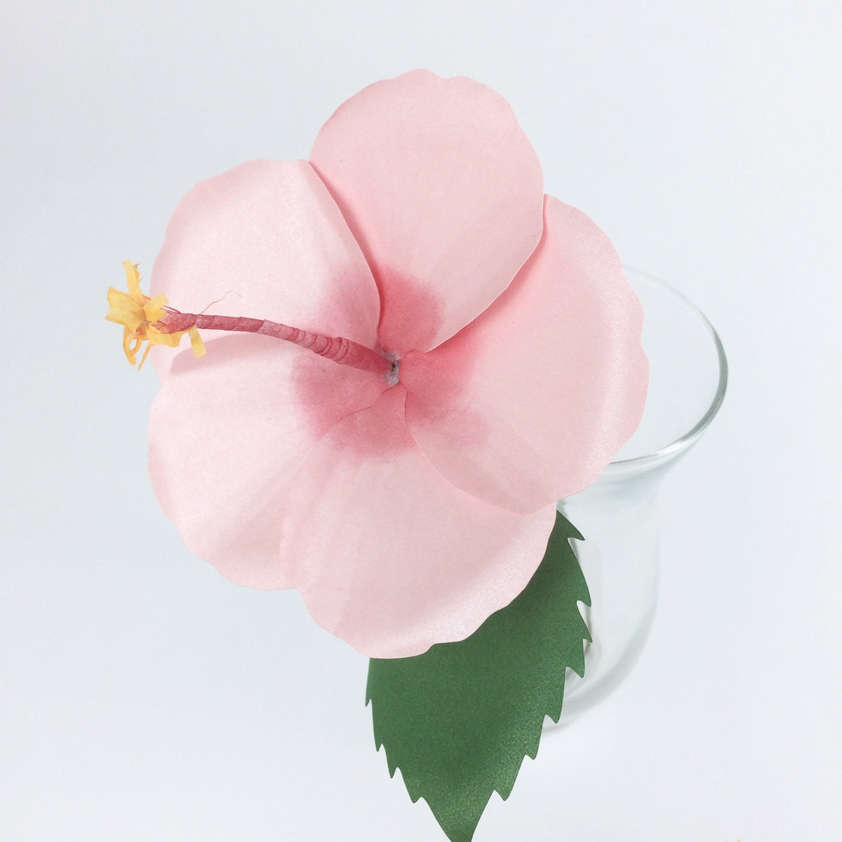 Hibiscus Paper Flower Template