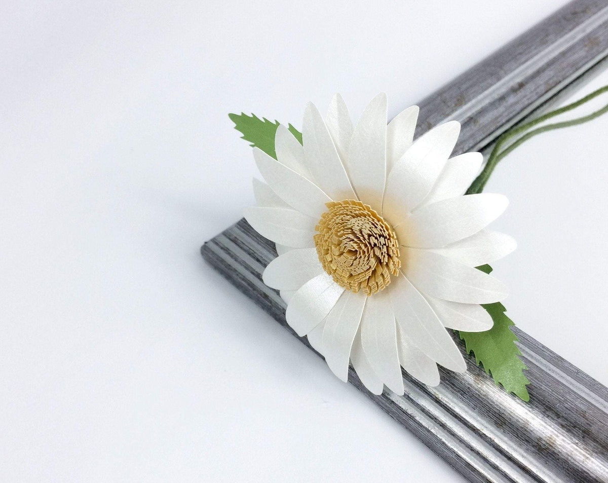 Daisy Paper Flower Template