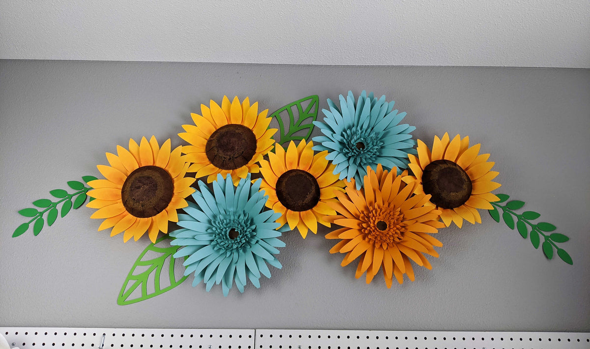 Giant Paper Sunflower Template