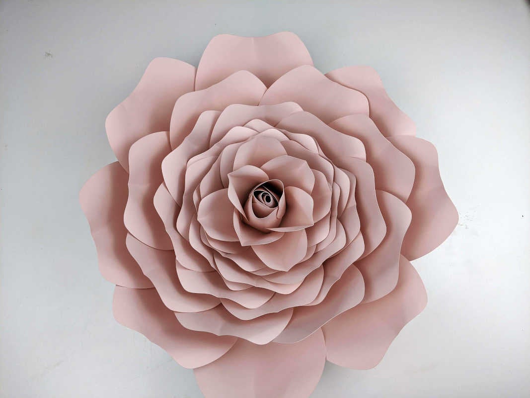 Giant Paper Rose SVG