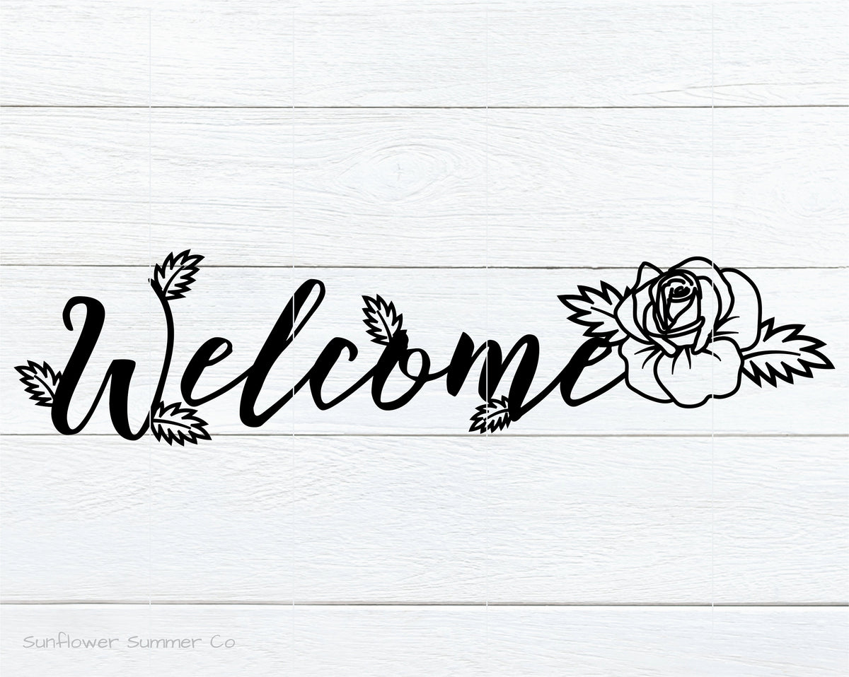 Welcome Sign SVG