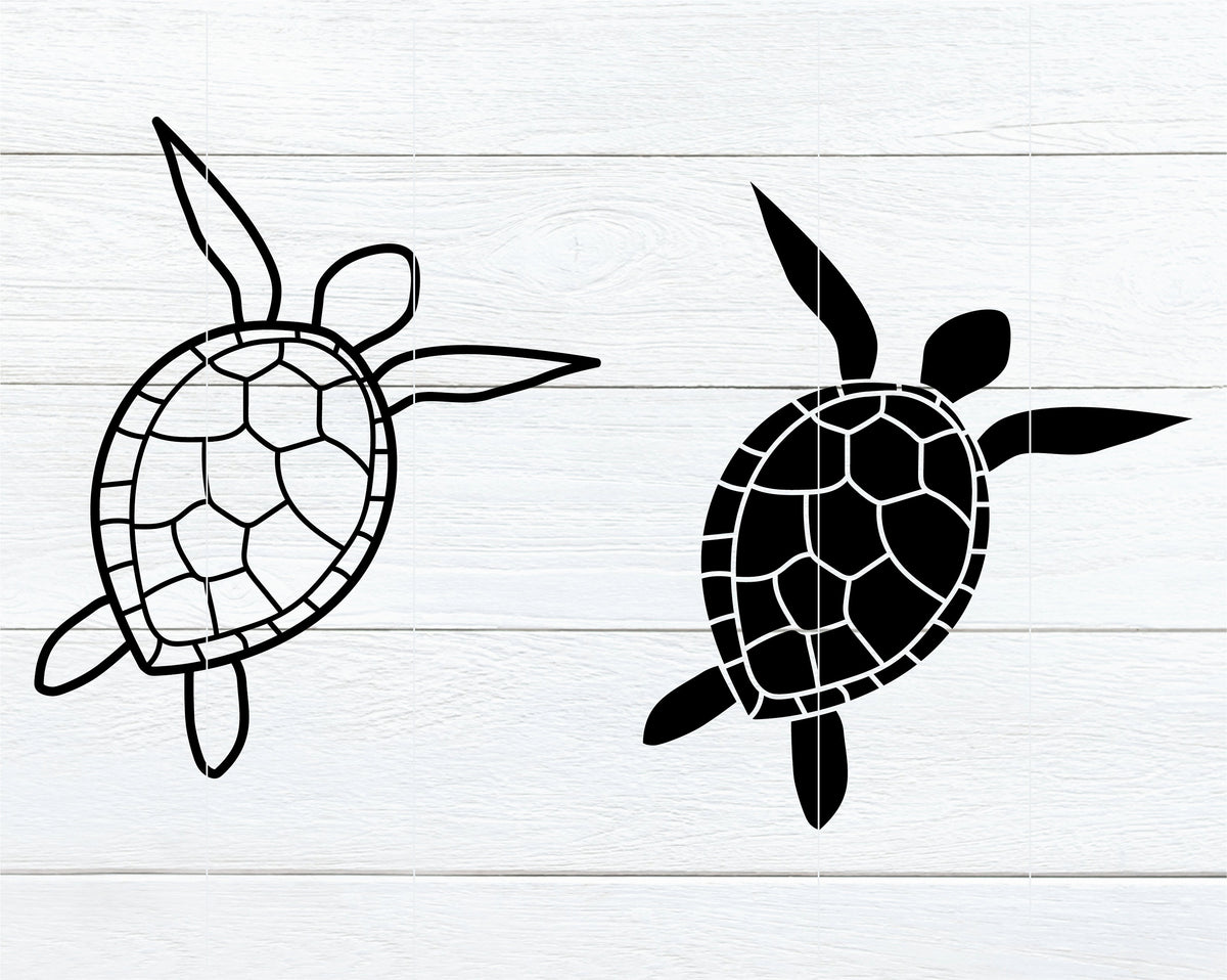 Sea Turtle SVG